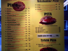 Alo Pizza menu